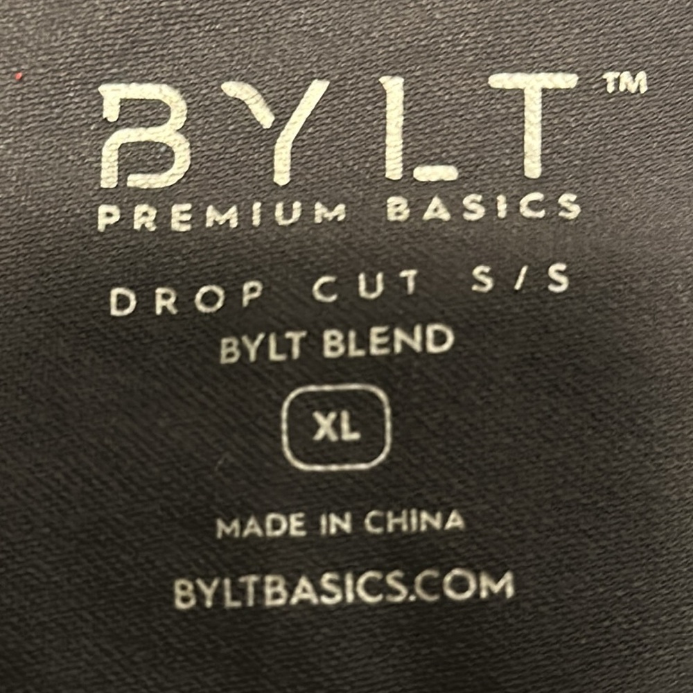 BYLT Premium Basics Drop Cut Shirt - Picture 4 of 7